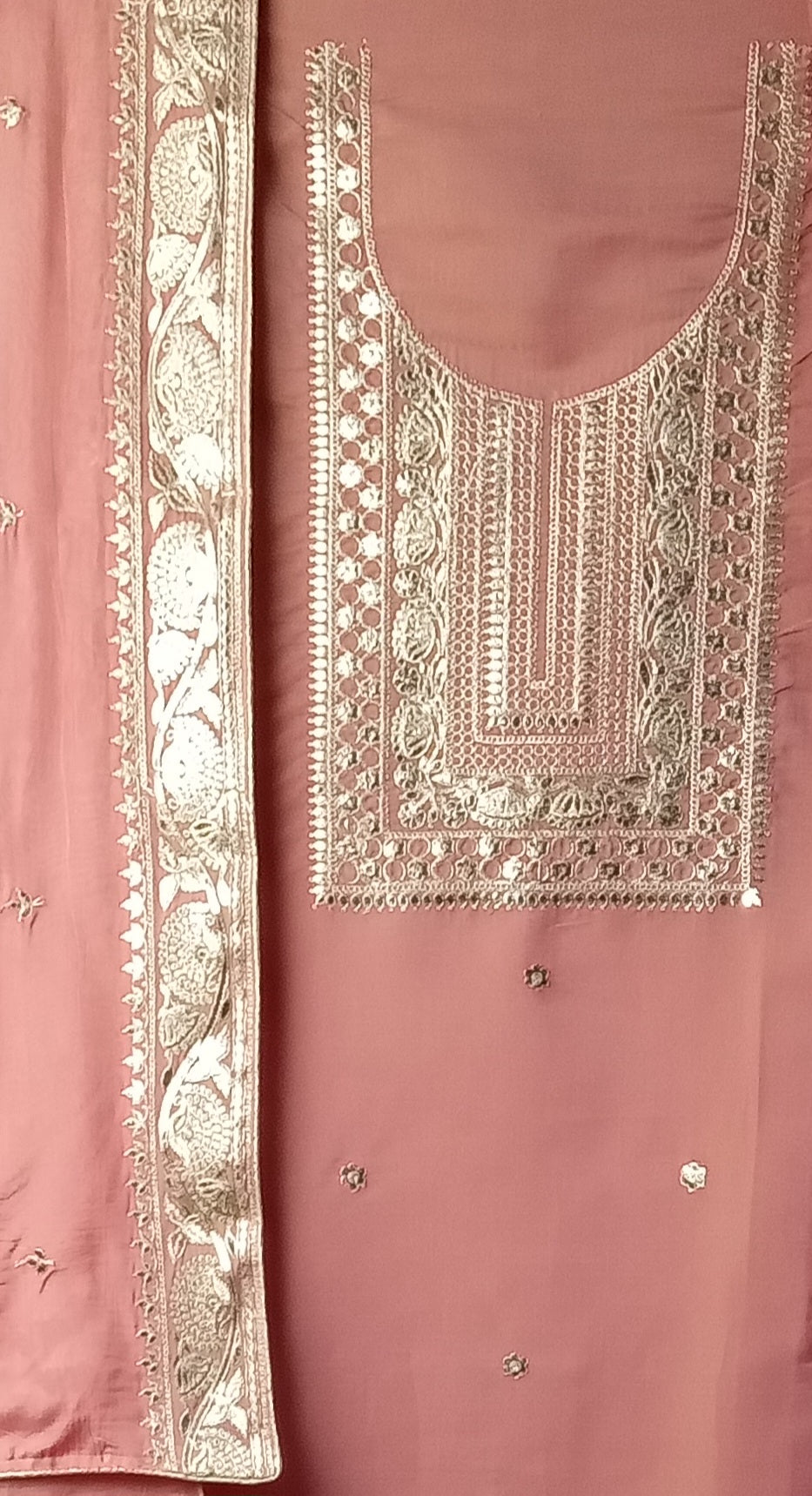 GARLUXE Gota Pitta Work Dress Material