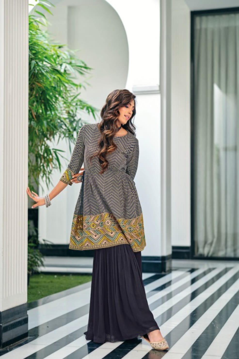 GARLUXE Sharara Set