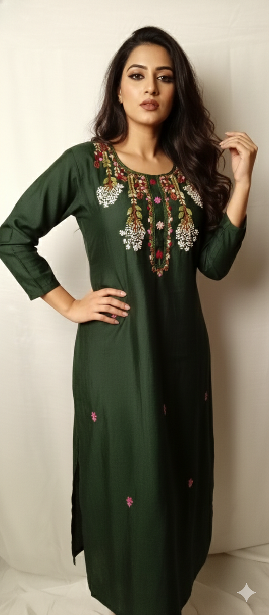 GARLUXE HANDWORK KURTI