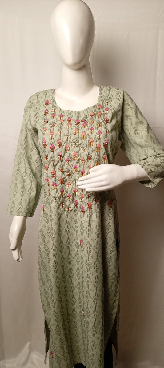 GARLUXE HANDWORK KURTI