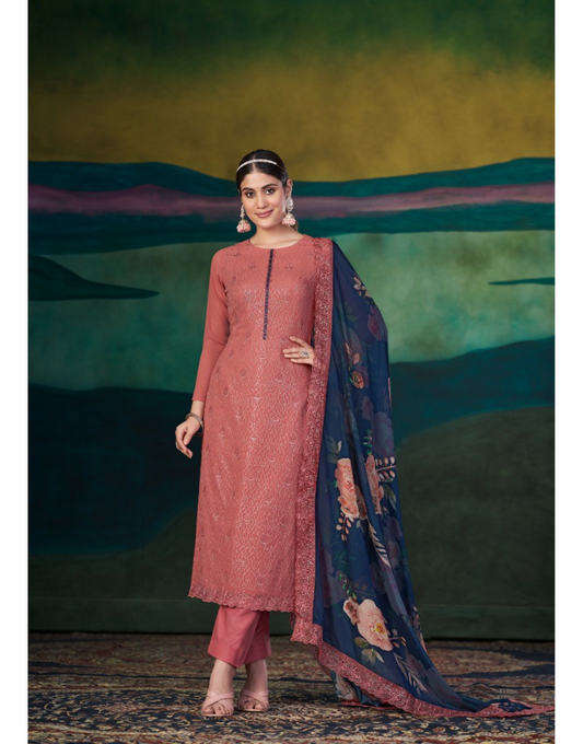 GARLUXE Georgette Rust Sequence