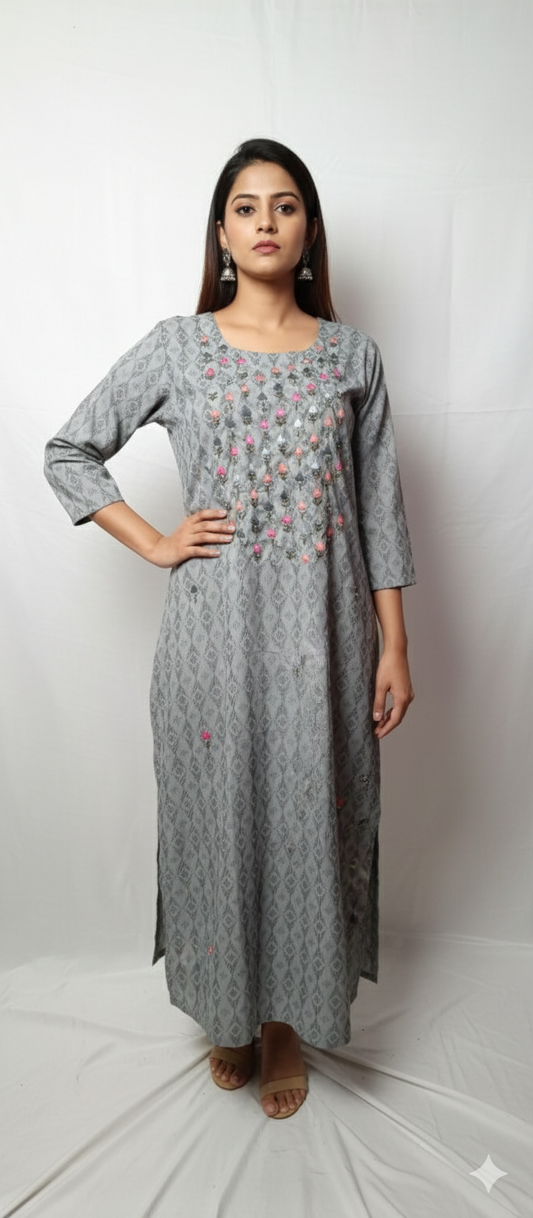 GARLUXE HANDWORK KURTI