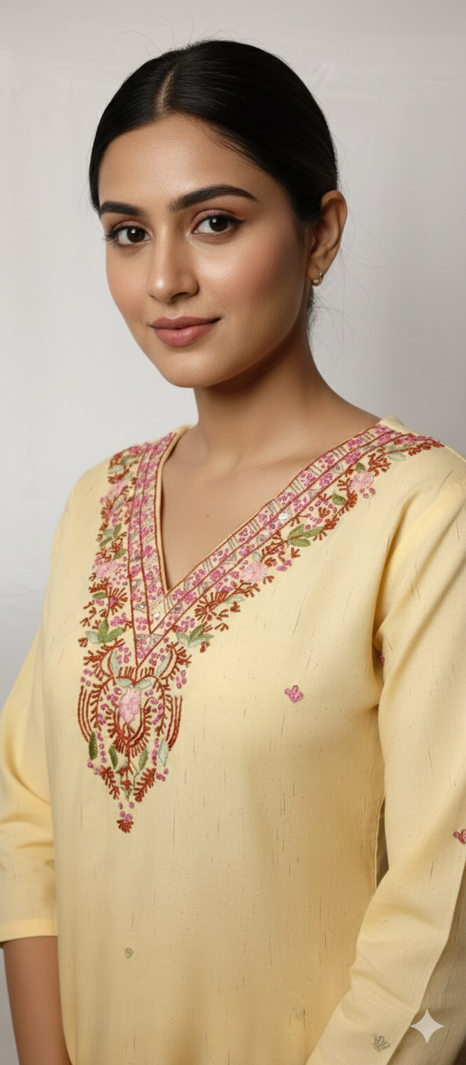 GARLUXE HANDWORK KURTI