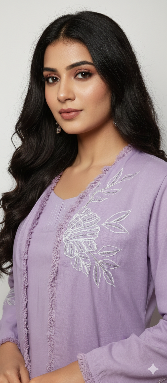 GARLUXE Lavender Hand Work
