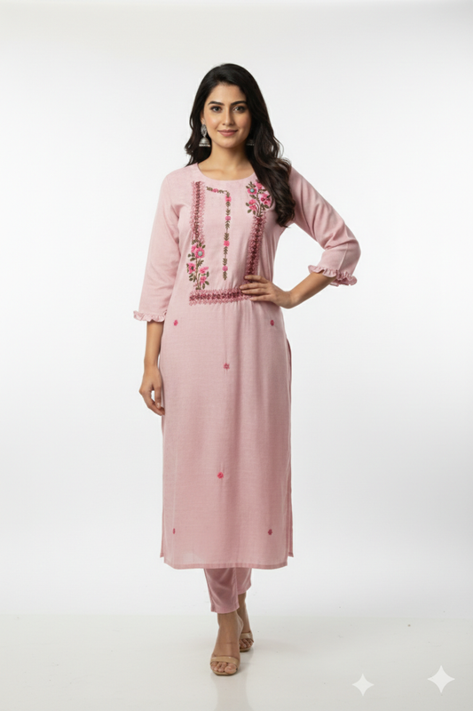 GARLUXE HAND WORK KURTI