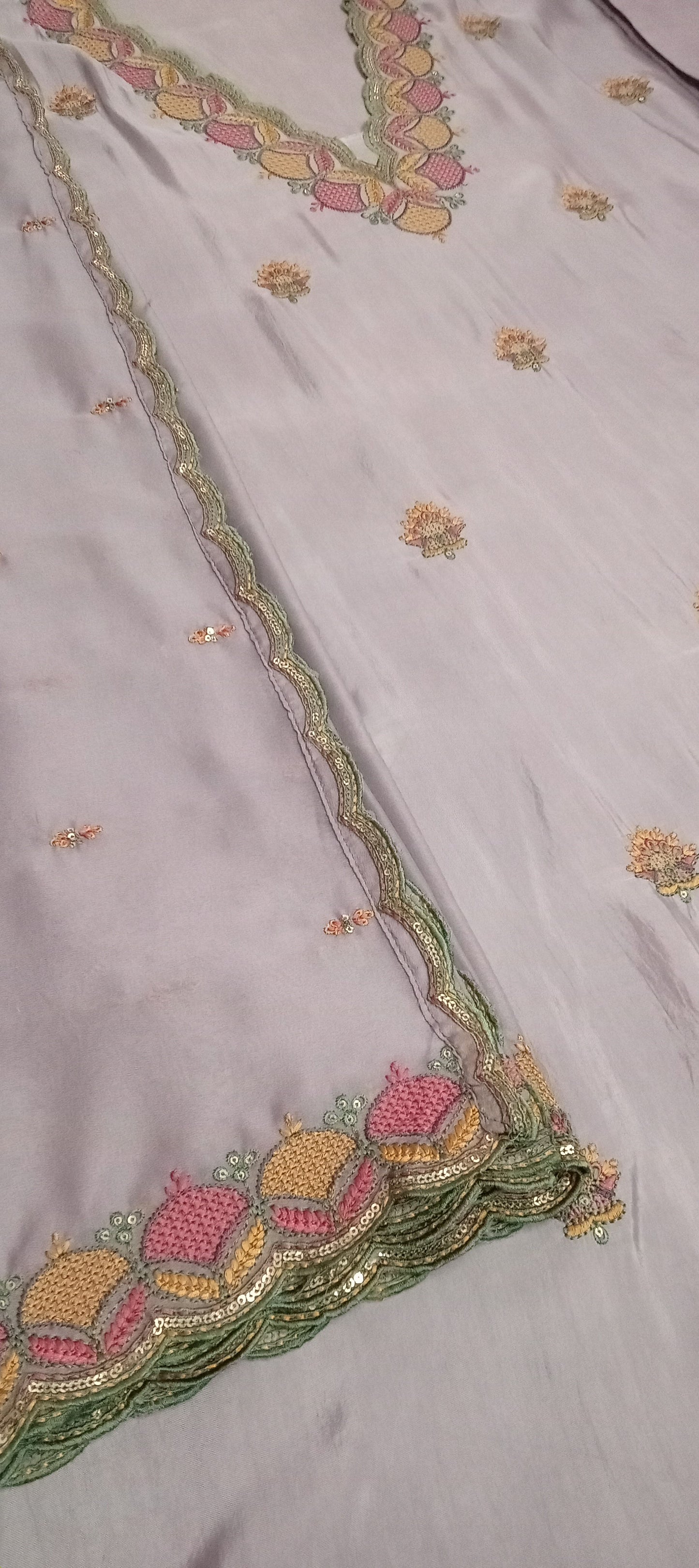 GARLUXE Premium Silk Dress Material