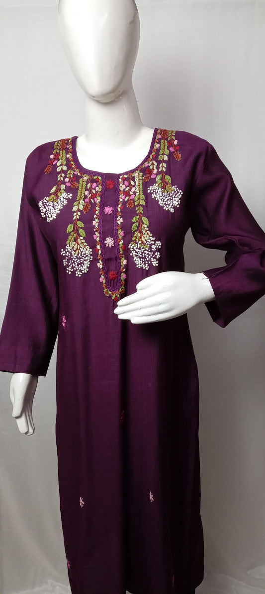 GARLUXE Hand Work Kurti