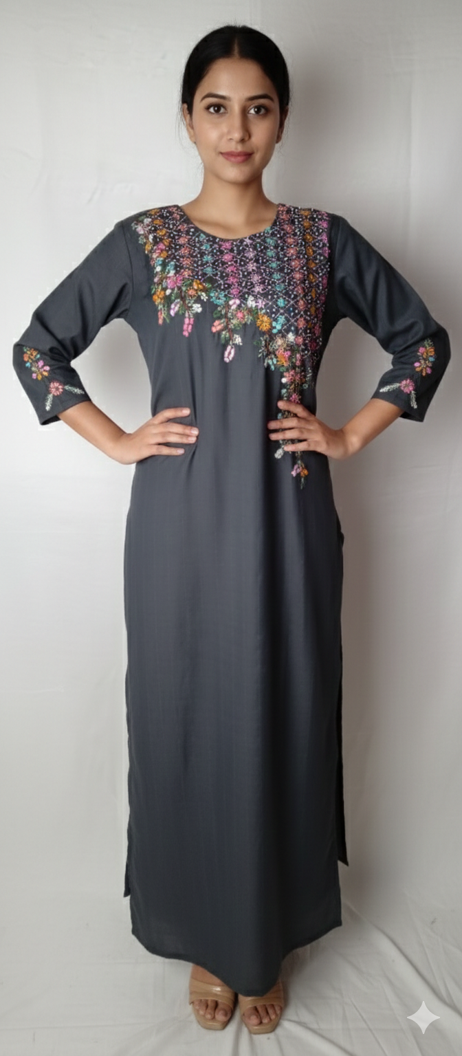 GARLUXE HANDWORK KURTI
