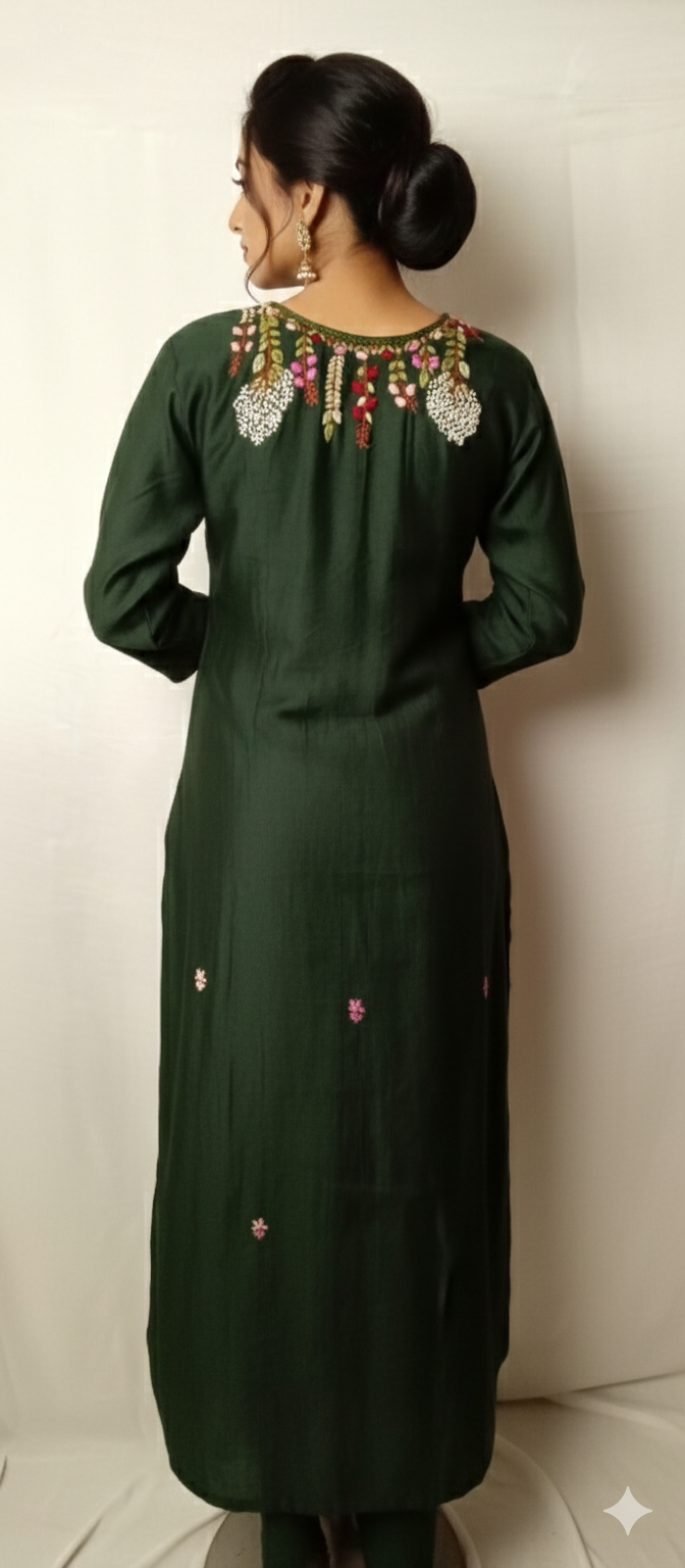 GARLUXE HANDWORK KURTI