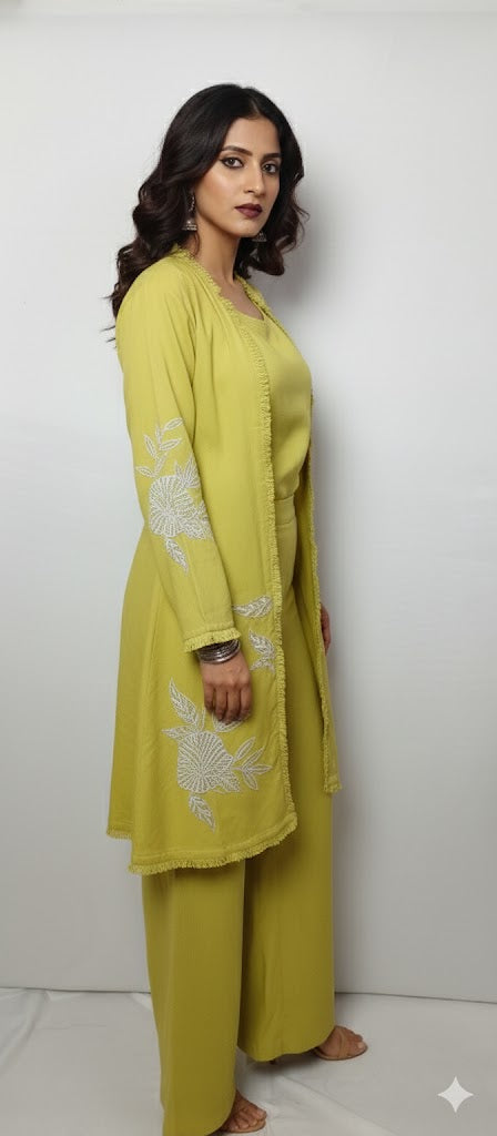 GARLUXE Florecent Hand Work