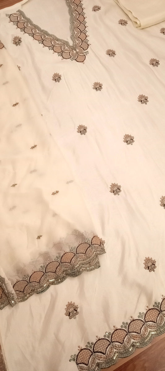 GARLUXE Premium Silk Dress Material