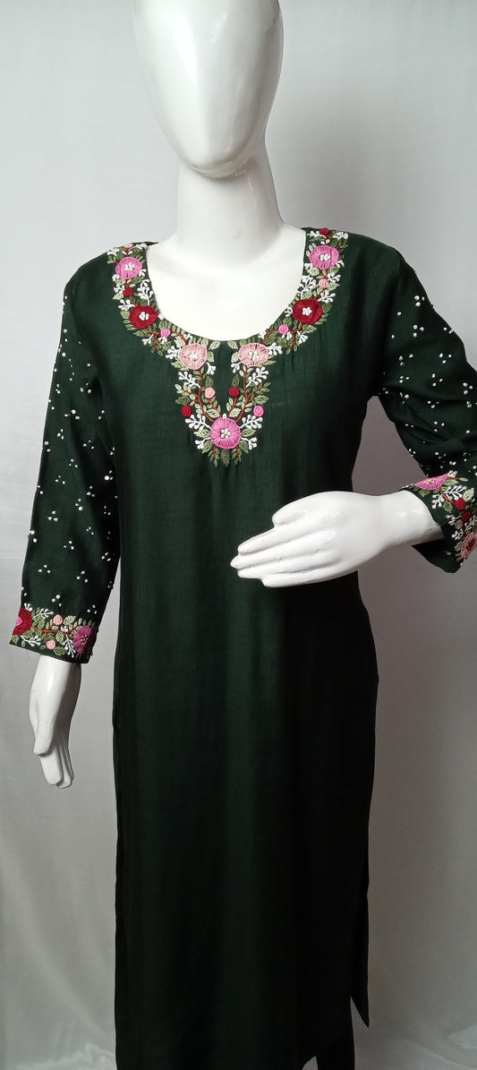 GARLUXE HANDWORK KURTI
