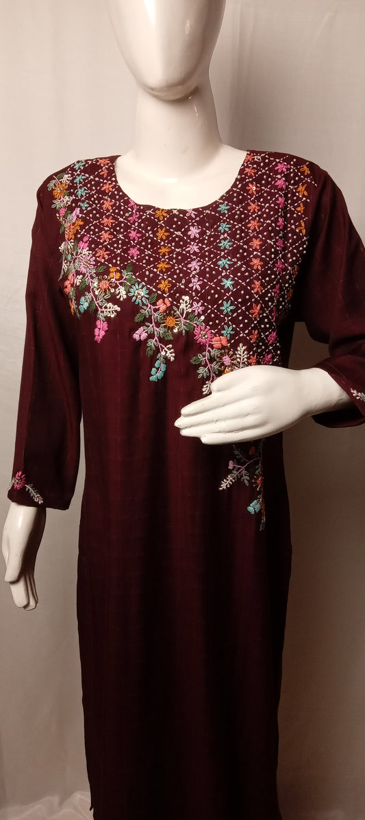 GARLUXE HANDWORK KURTI