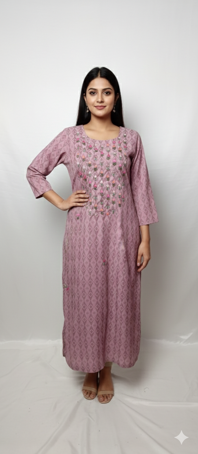 GARLUXE HANDWORK KURTI