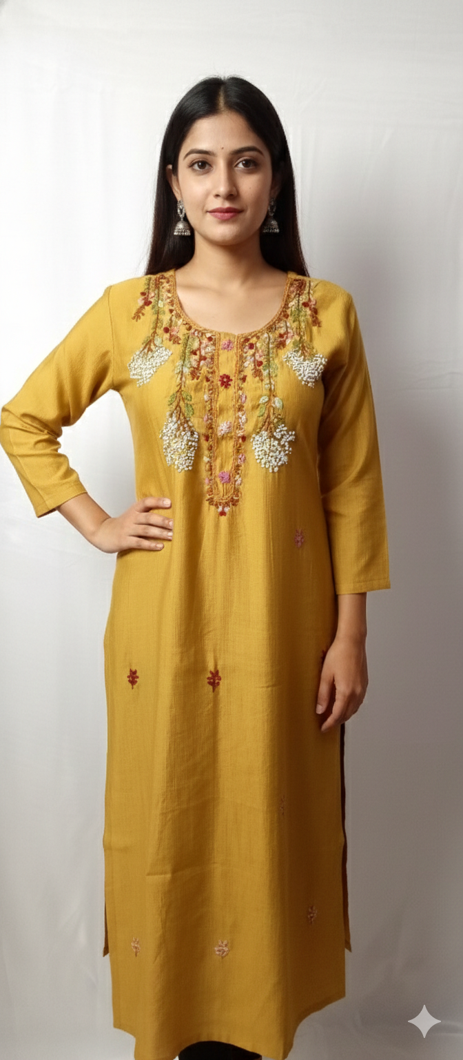 GARLUXE HANDWORK KURTI