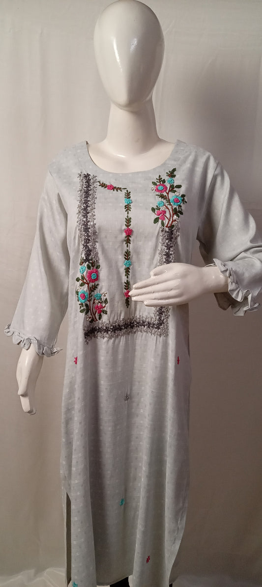 GARLUXE HAND WORK KURTI