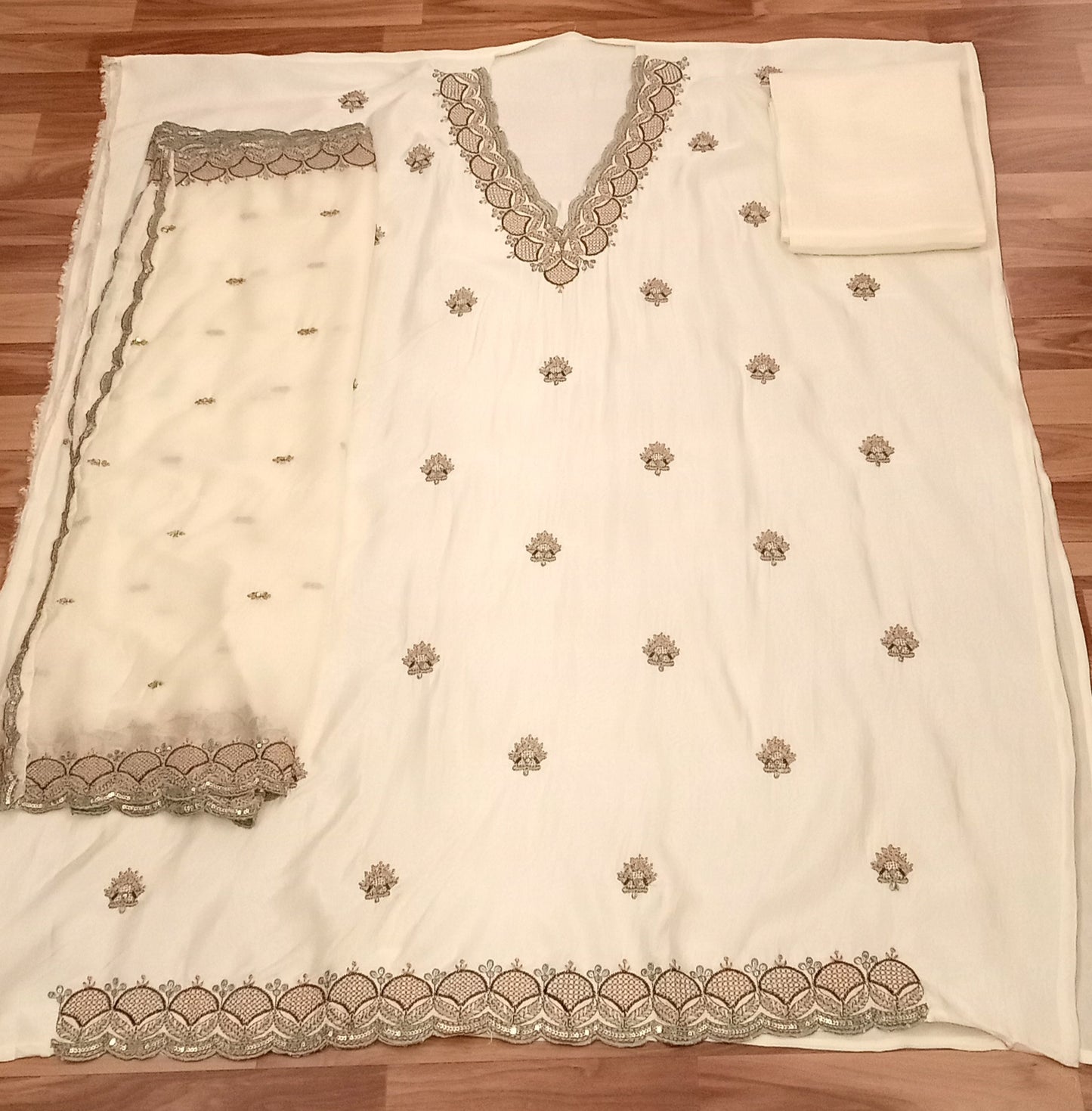 GARLUXE Premium Silk Dress Material